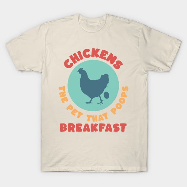 CHICKEN BREAKFAST T-Shirt by Inkredible Tees